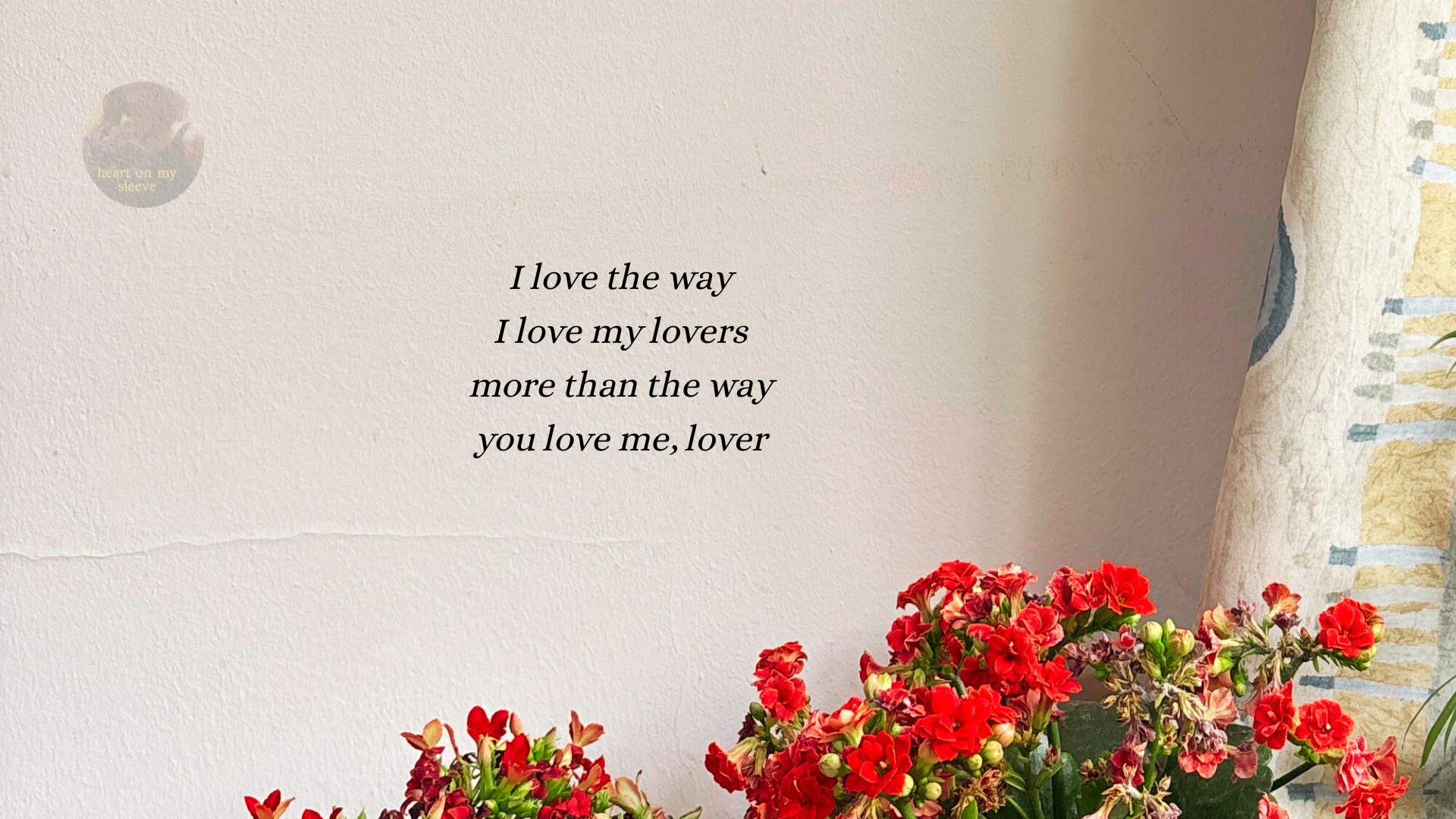 I Love The Way I Feel In Love